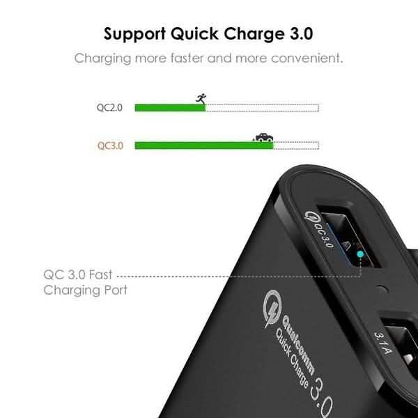 Universal 4 Ports USB Car Charger by DailySale