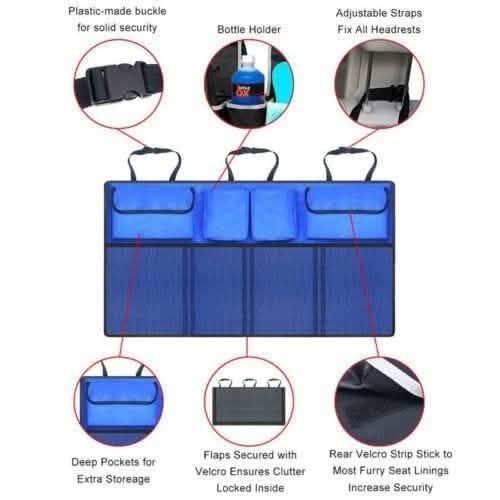 Universal Auto Car Organizer Trunk Back Seat Storage Bag by DailySale