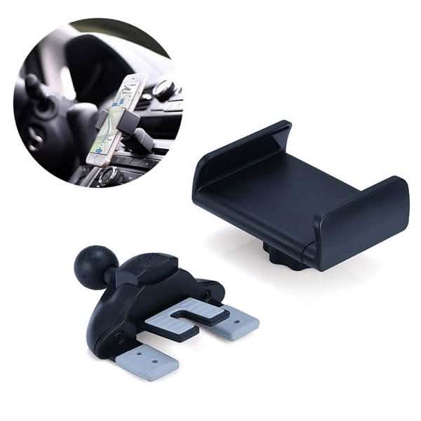 Universal Car Van CD Slot Smart Mobile Phone Rotation Mount Holder by DailySale
