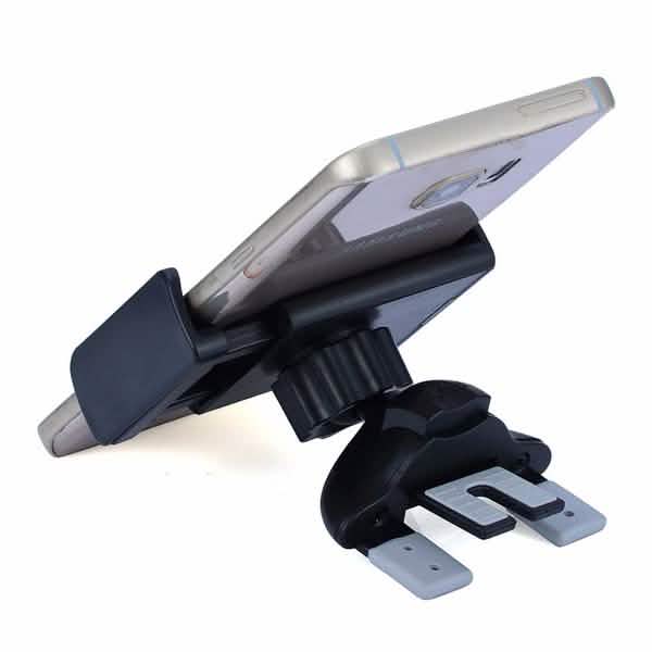 Universal Car Van CD Slot Smart Mobile Phone Rotation Mount Holder by DailySale