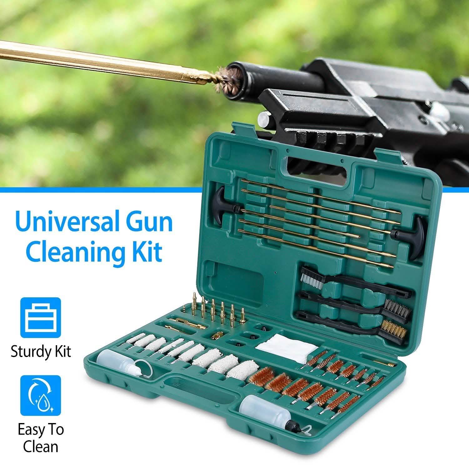 Universal Gun Cleaning Kit with Carrying Case by DailySale