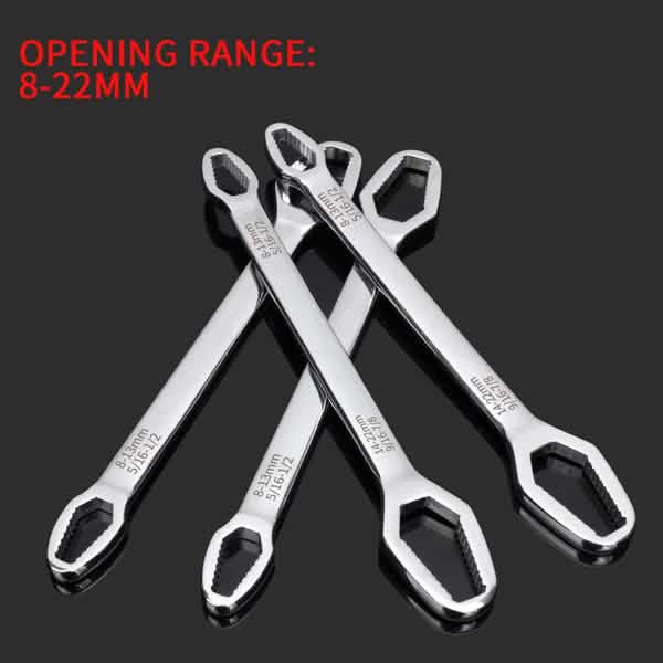 Universal Wrench Glasses Wrench 8-22mm Ratchet Spanner by DailySale