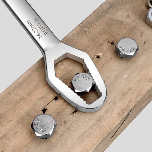 Universal Wrench Glasses Wrench 8-22mm Ratchet Spanner by DailySale