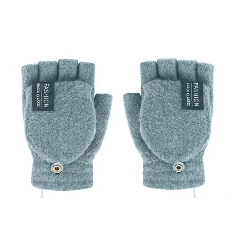 USB Electric Heating Adjustable Temperature Gloves by DailySale