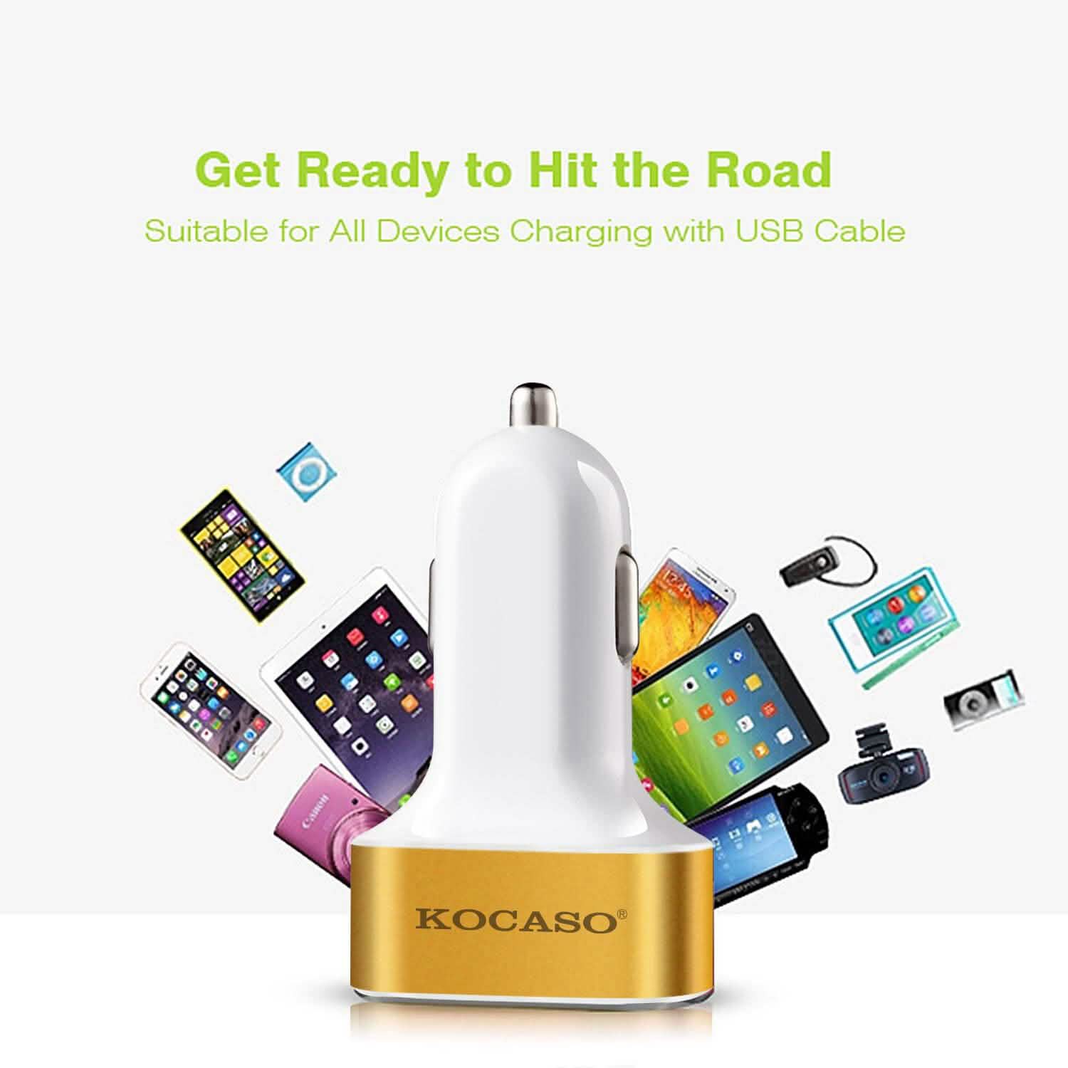 USB Port Cigarette Lighter Charger 30W 5.5A by DailySale