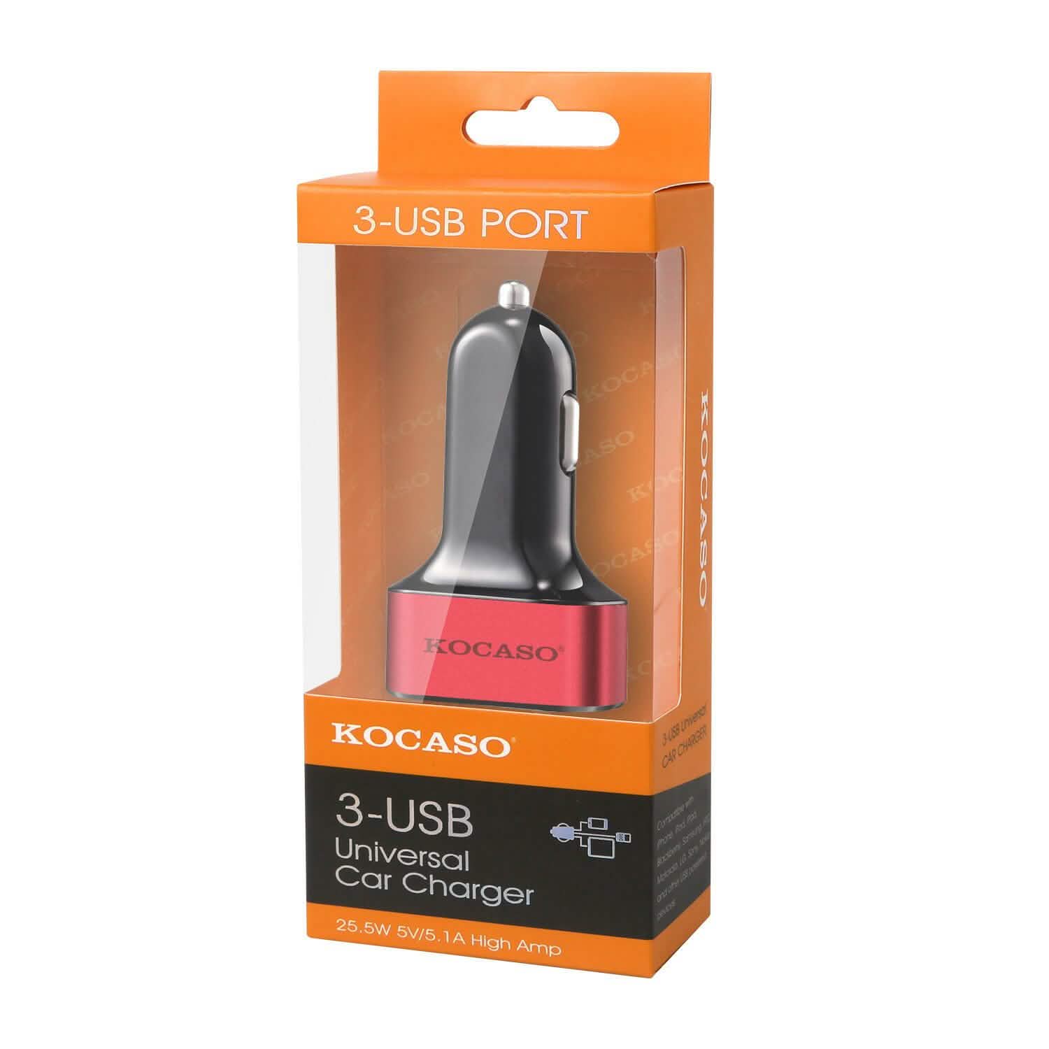 USB Port Cigarette Lighter Charger 30W 5.5A by DailySale