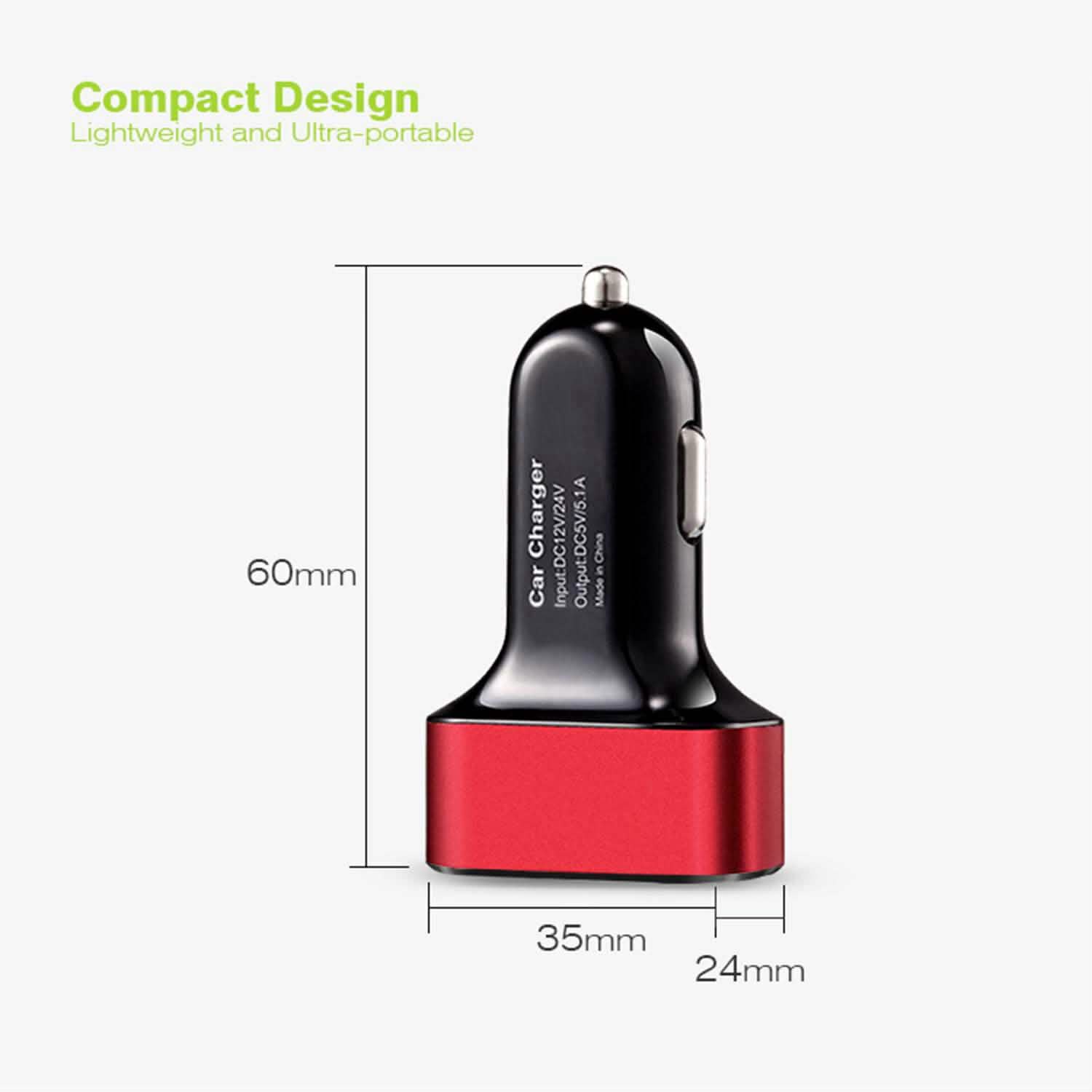 USB Port Cigarette Lighter Charger 30W 5.5A by DailySale