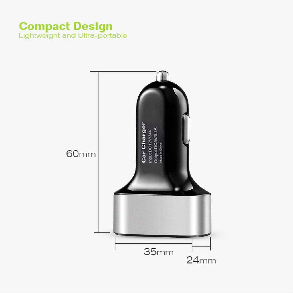 USB Port Cigarette Lighter Charger 30W 5.5A by DailySale