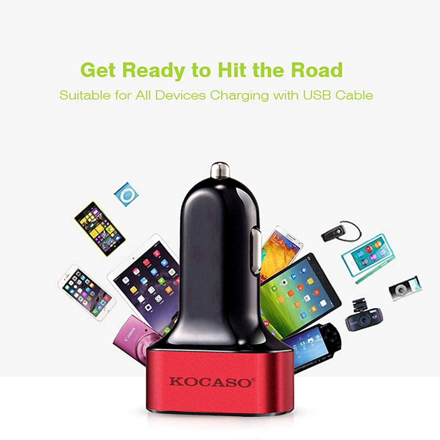 USB Port Cigarette Lighter Charger 30W 5.5A by DailySale