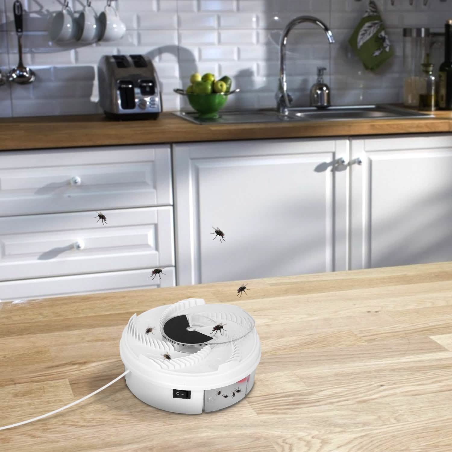 USB powered Electric Fly Trap Automatic Flycatcher by DailySale