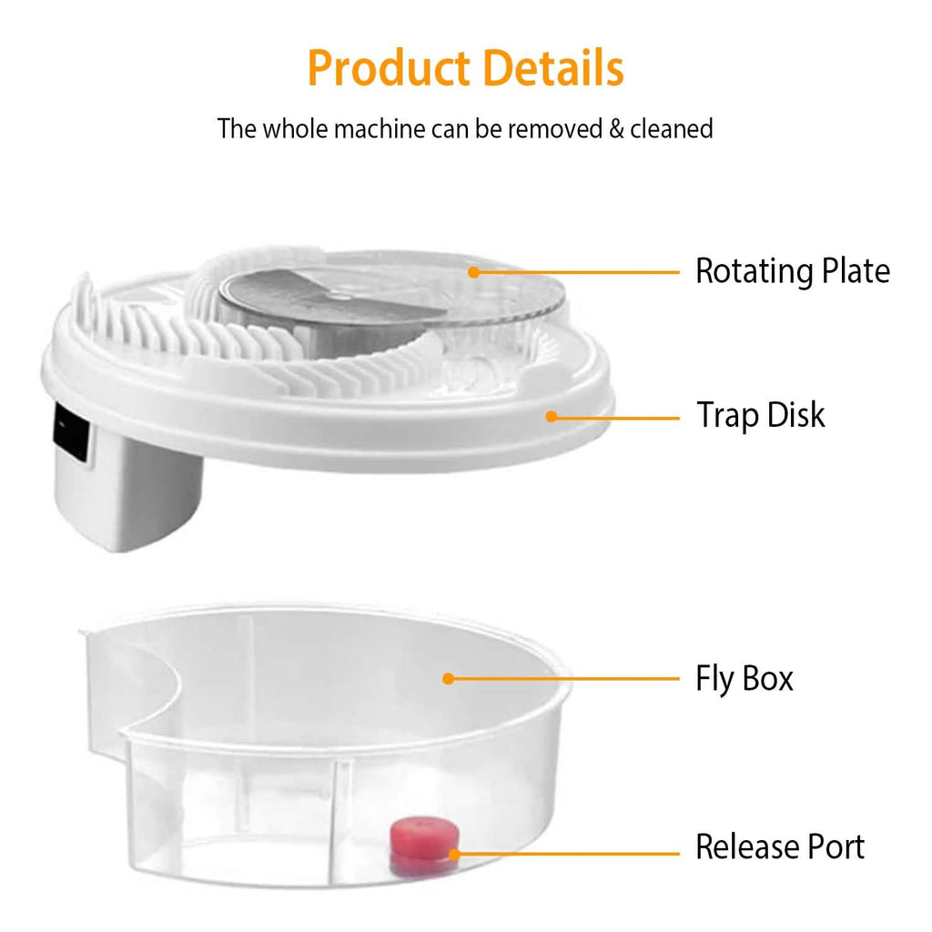 USB powered Electric Fly Trap Automatic Flycatcher by DailySale