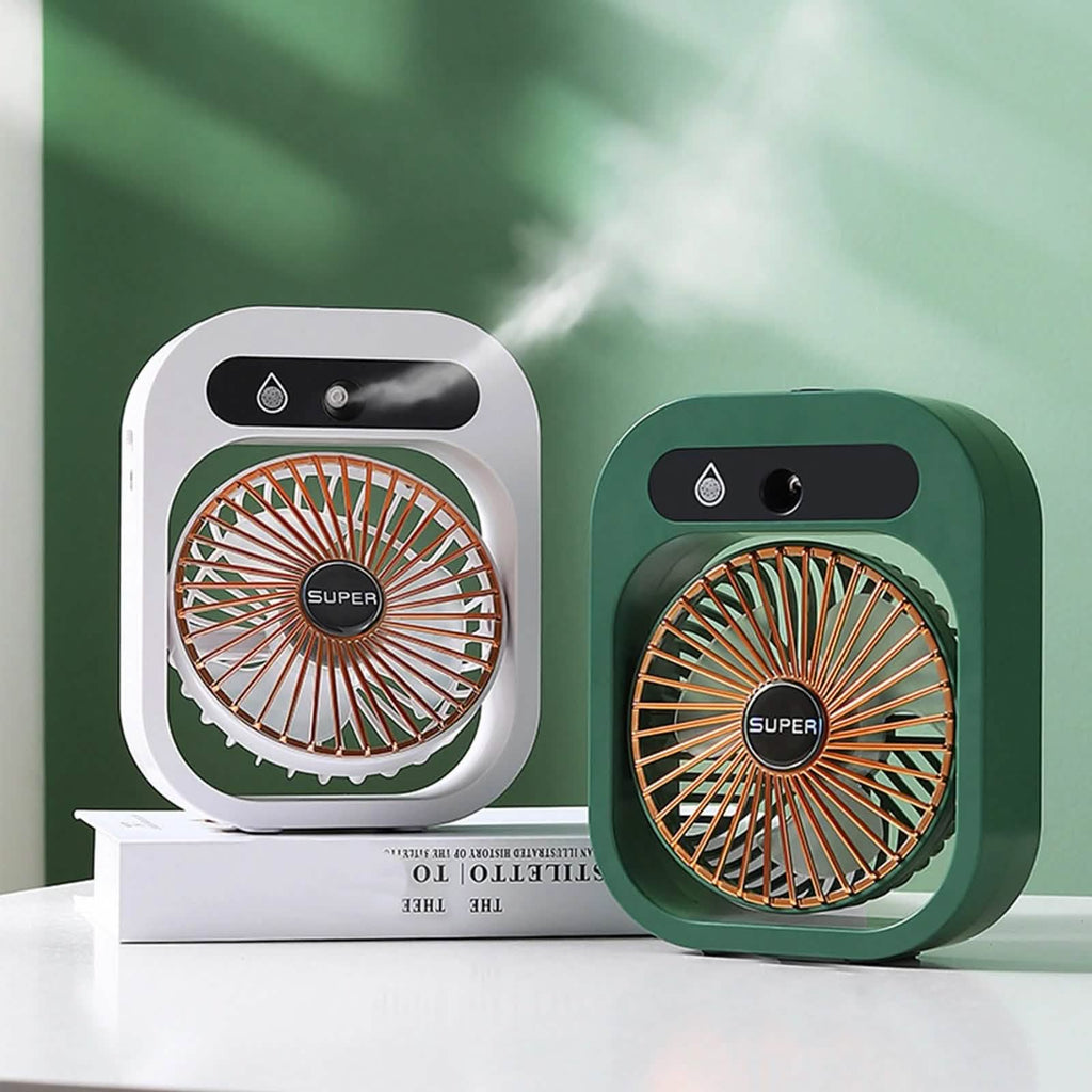 USB Rechargeable Desktop Spray Fan by DailySale