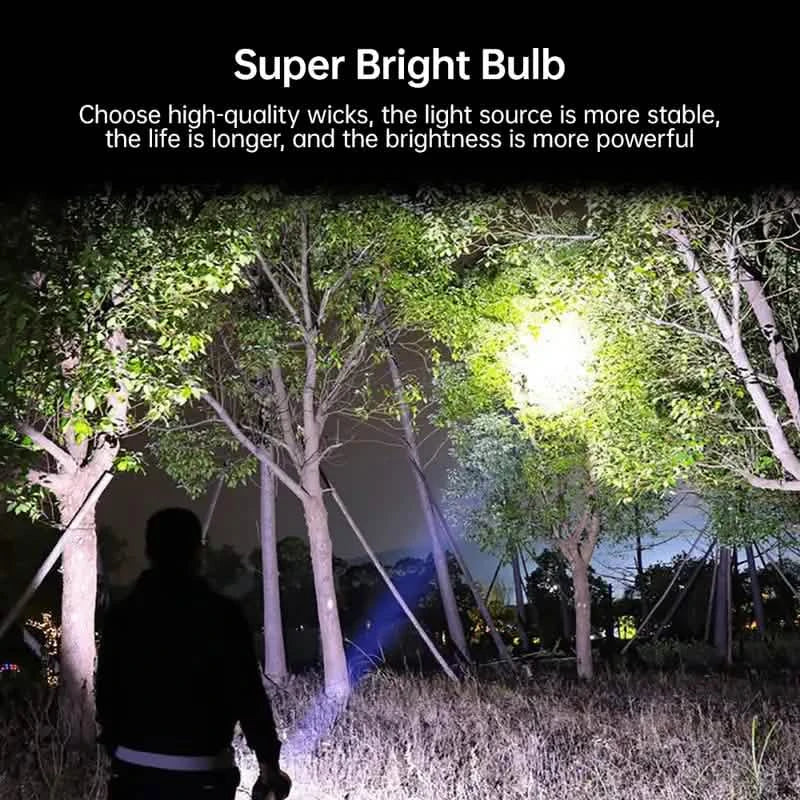 USB Rechargeable High Power LED Flashlight by DailySale