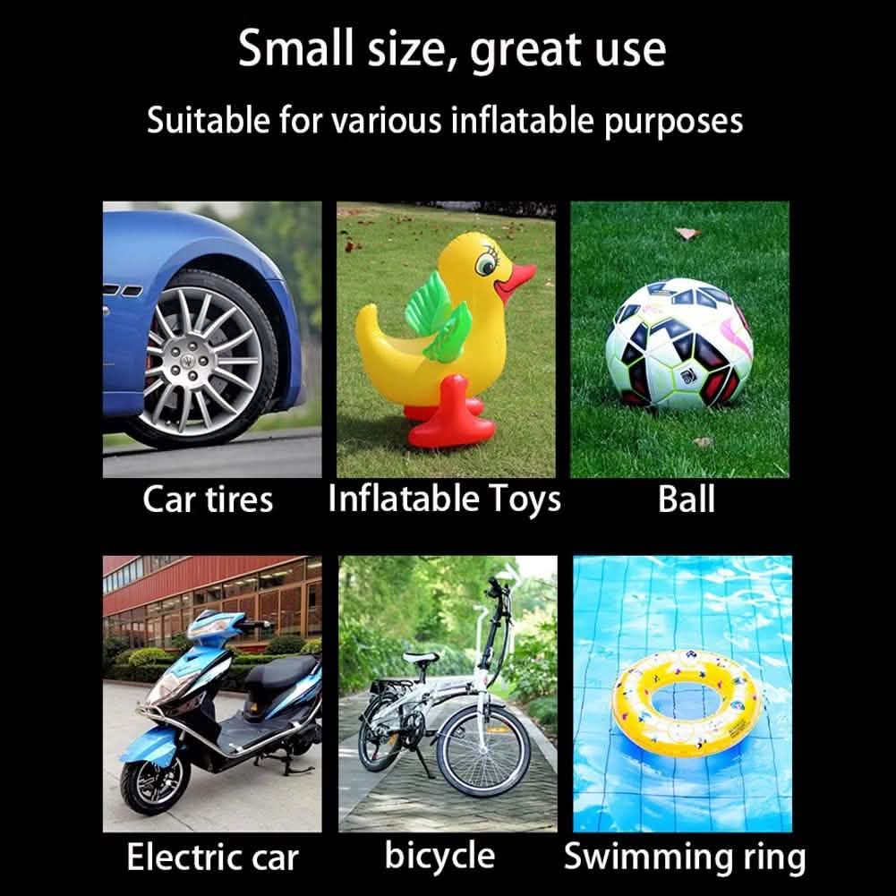 USB Rechargeable Intelligent Air Pump Car Portable by DailySale