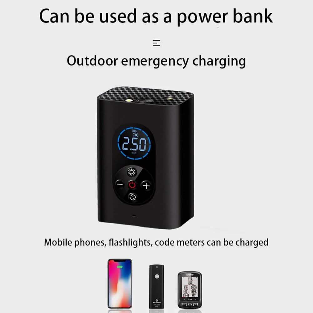 USB Rechargeable Intelligent Air Pump Car Portable by DailySale