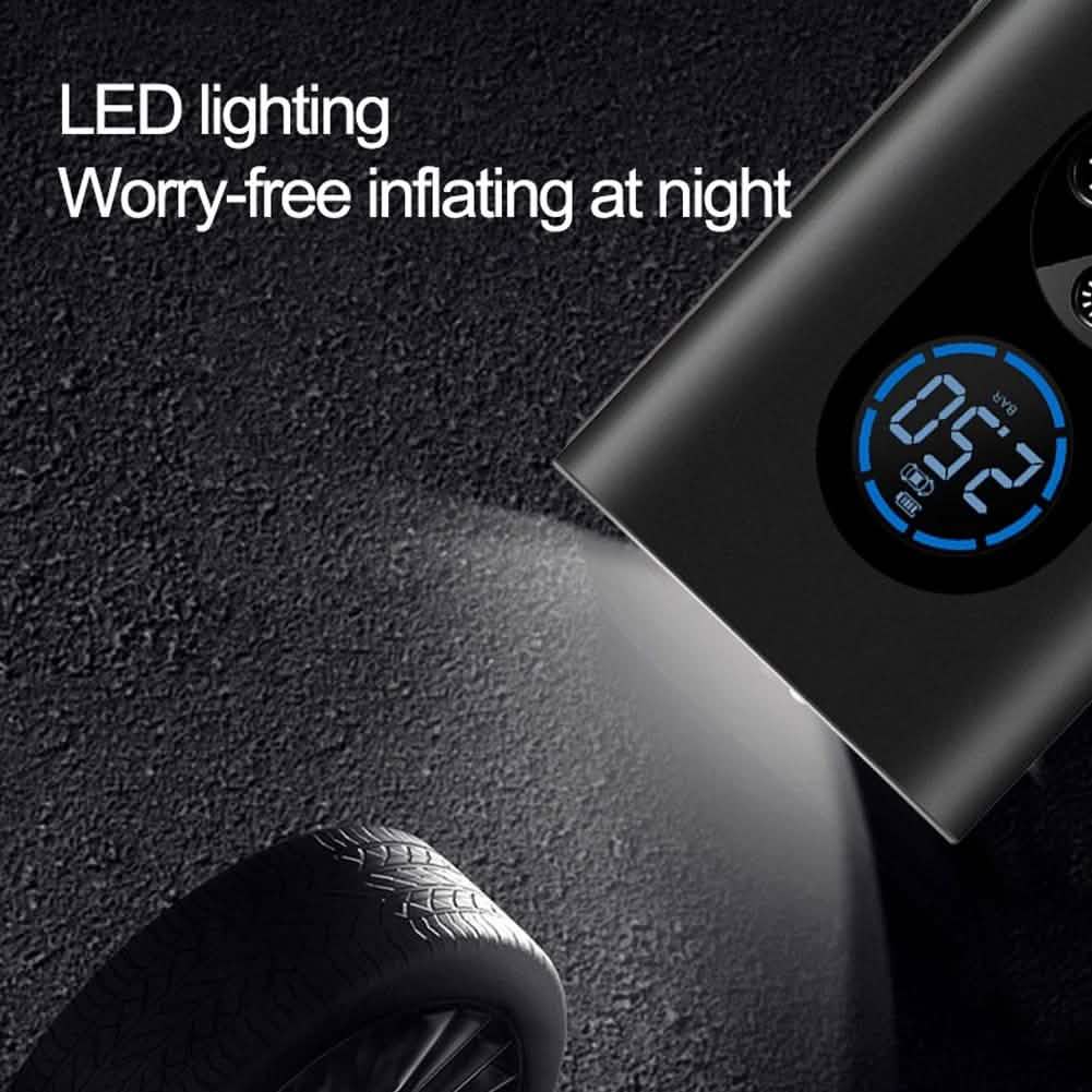USB Rechargeable Intelligent Air Pump Car Portable by DailySale