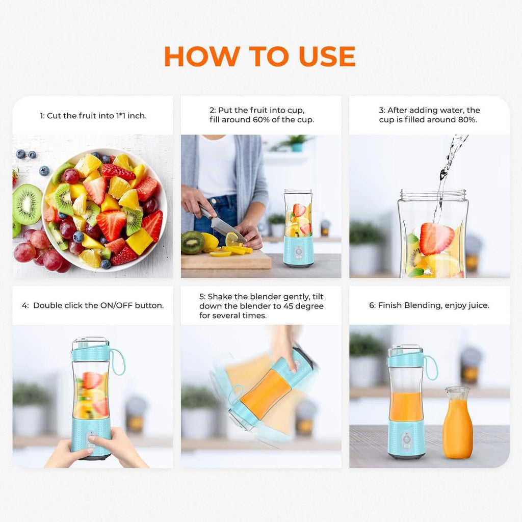 USB Rechargeable Portable Blender by DailySale