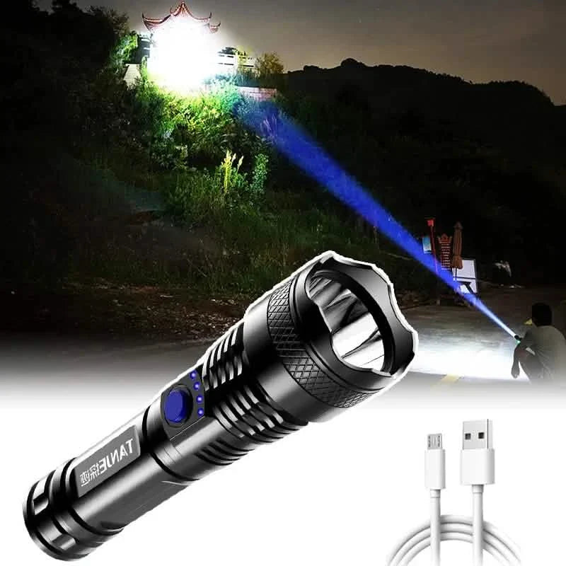 USB Rechargeable Strong Light Flashlight by DailySale