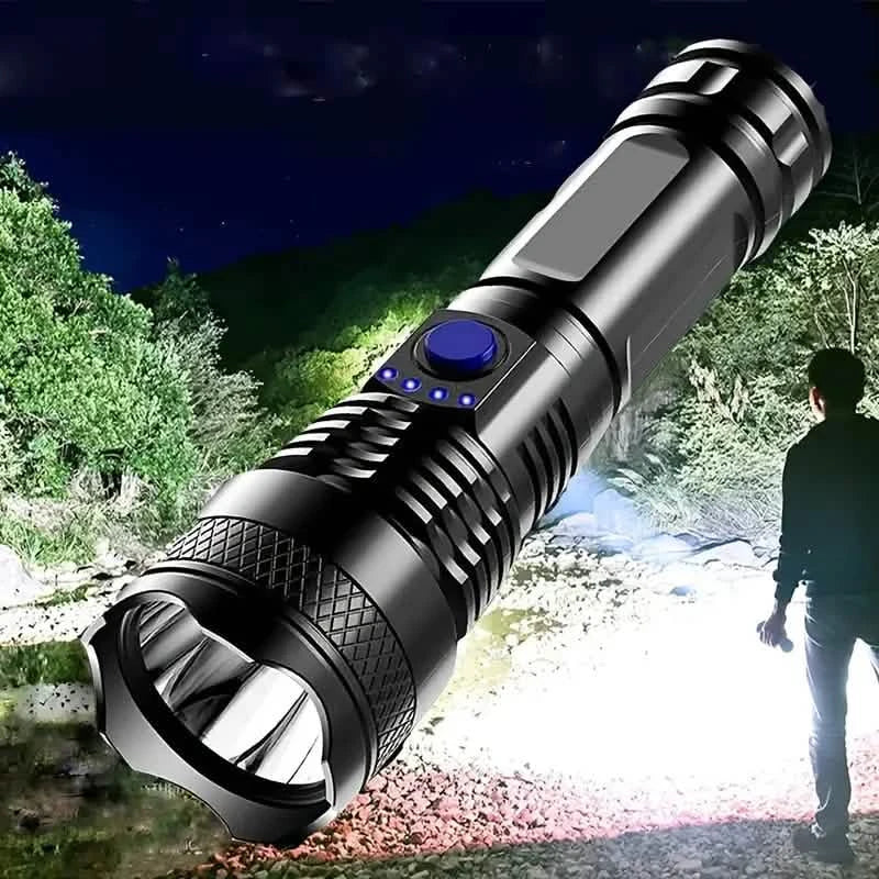 USB Rechargeable Strong Light Flashlight by DailySale