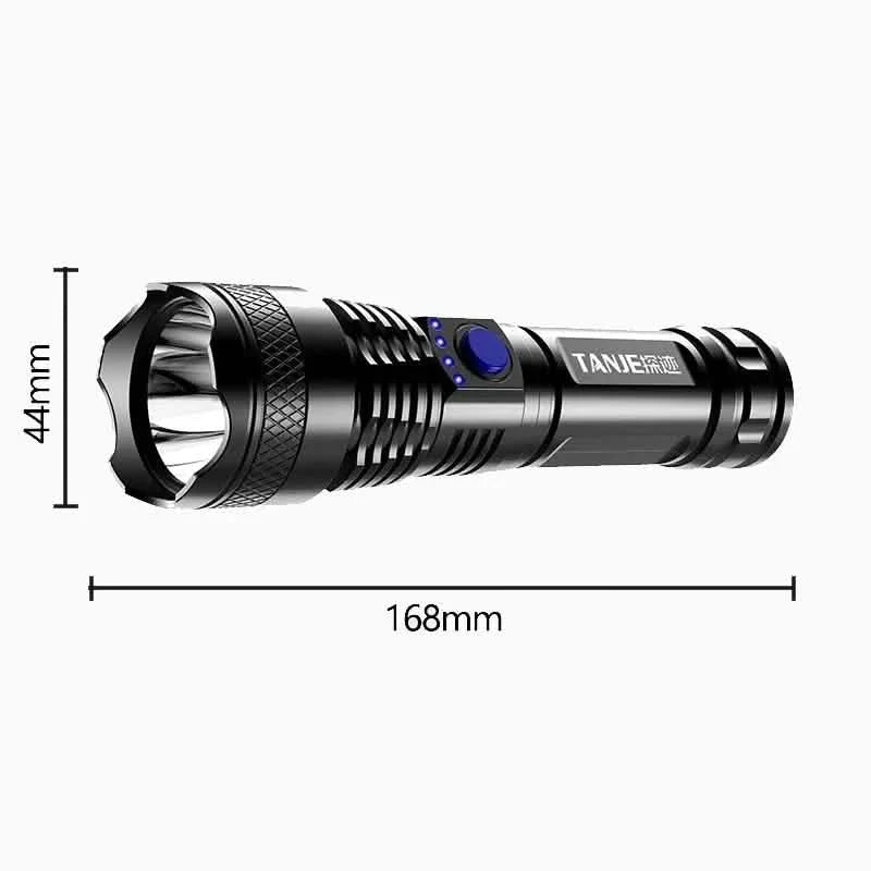 USB Rechargeable Strong Light Flashlight by DailySale