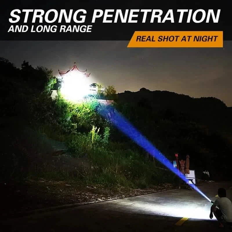 USB Rechargeable Strong Light Flashlight by DailySale
