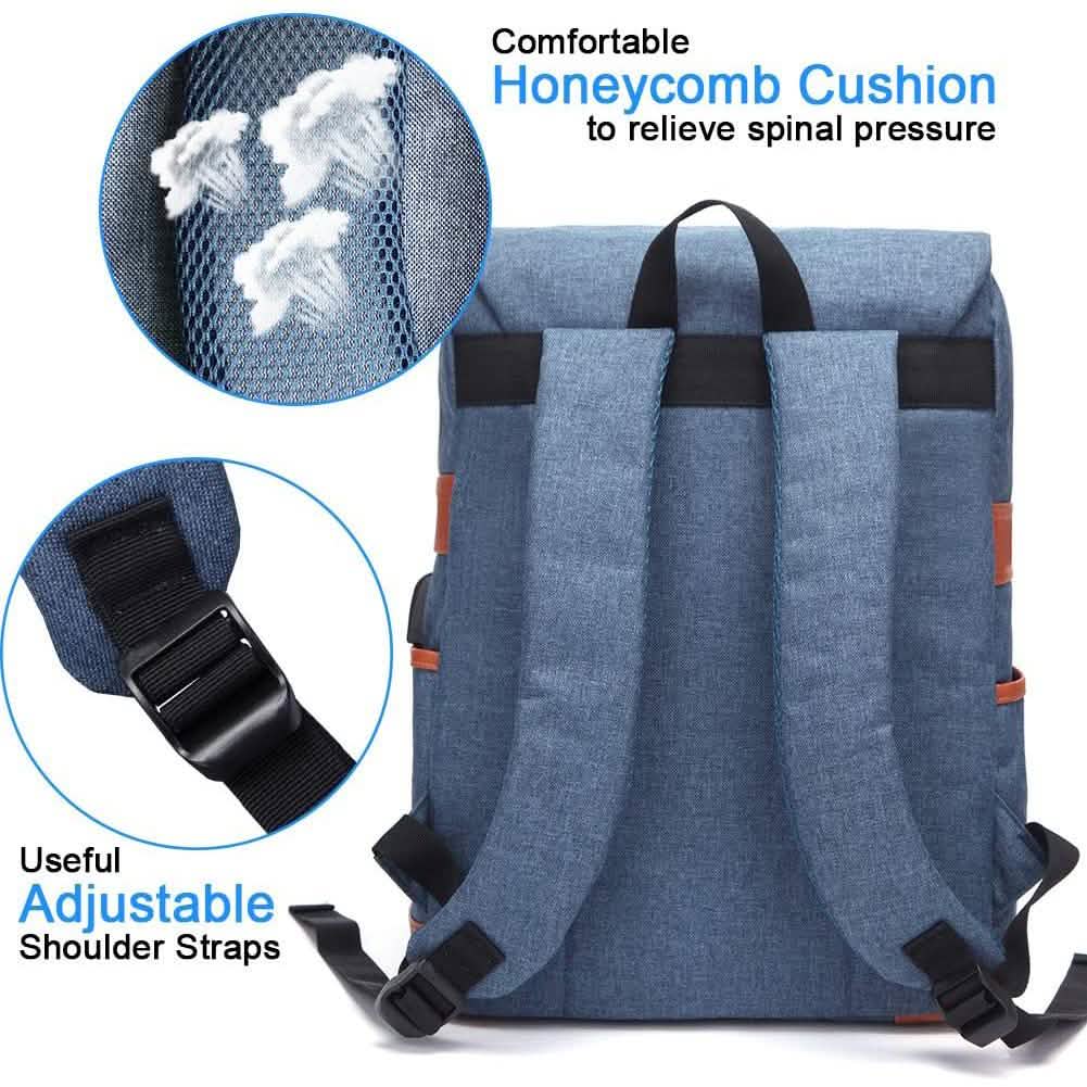 Vintage Laptop Backpack by DailySale