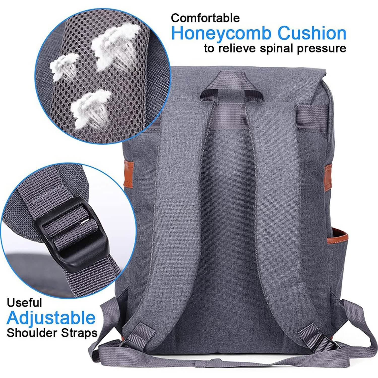 Vintage Laptop Backpack by DailySale