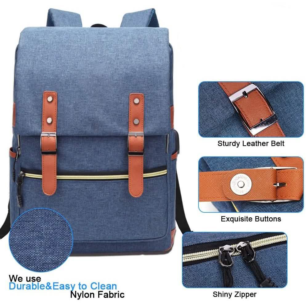 Vintage Laptop Backpack by DailySale