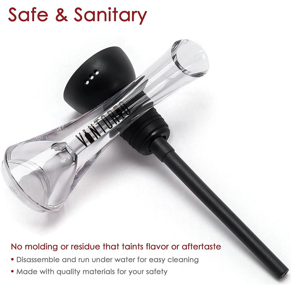 Vintorio Wine Aerator Pourer - Premium Aerating Pourer and Decanter Spout by DailySale