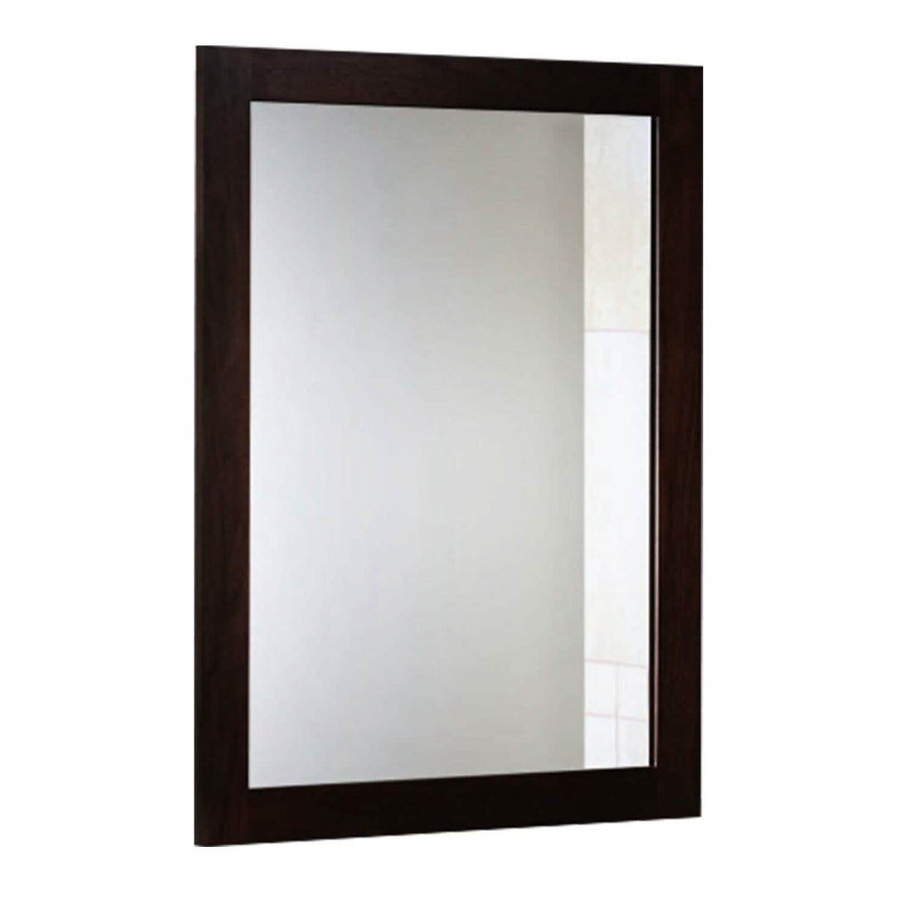 Wall Mount Mirror Wood-Like Frame Rectangle Modern Hanging Mirror by DailySale