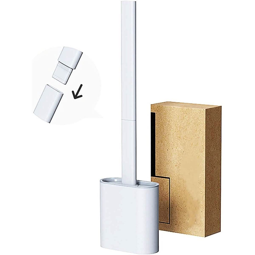 Wall Mounted Silicone Bathroom Brush and Holder Set by DailySale