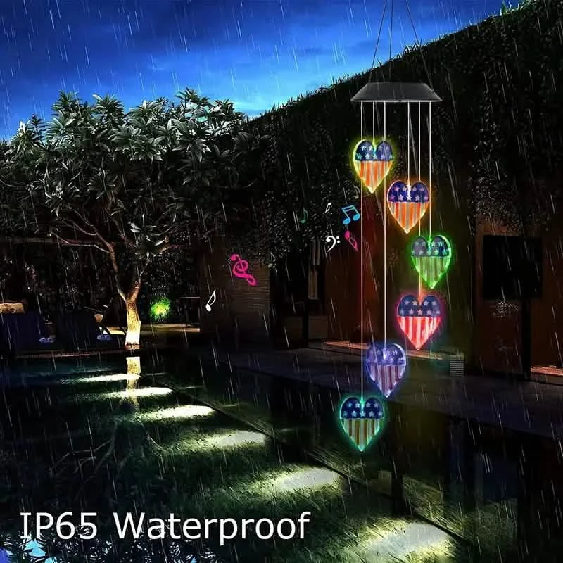 Waterproof Solar Wind Chime Light by DailySale