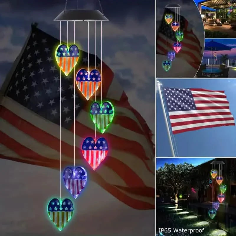 Waterproof Solar Wind Chime Light by DailySale
