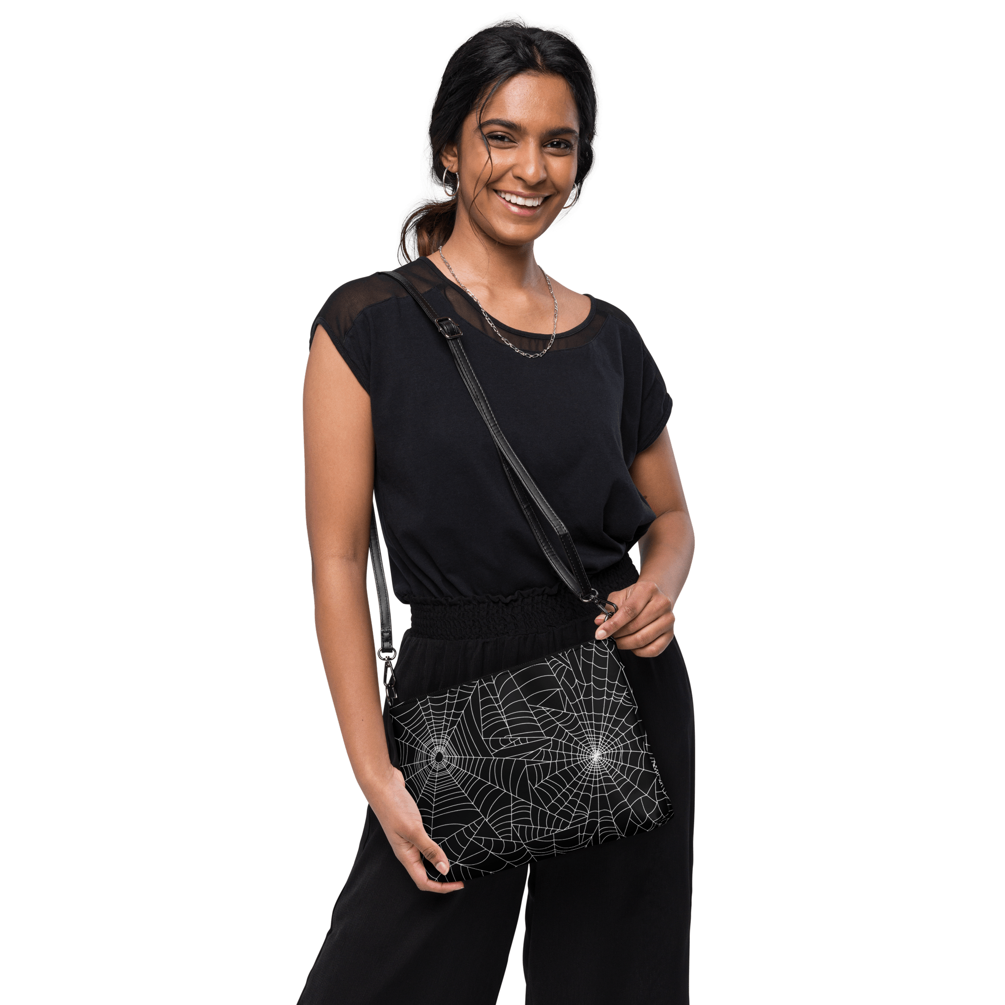 Web Weaver Crossbody Bag by Goth Cloth Co.