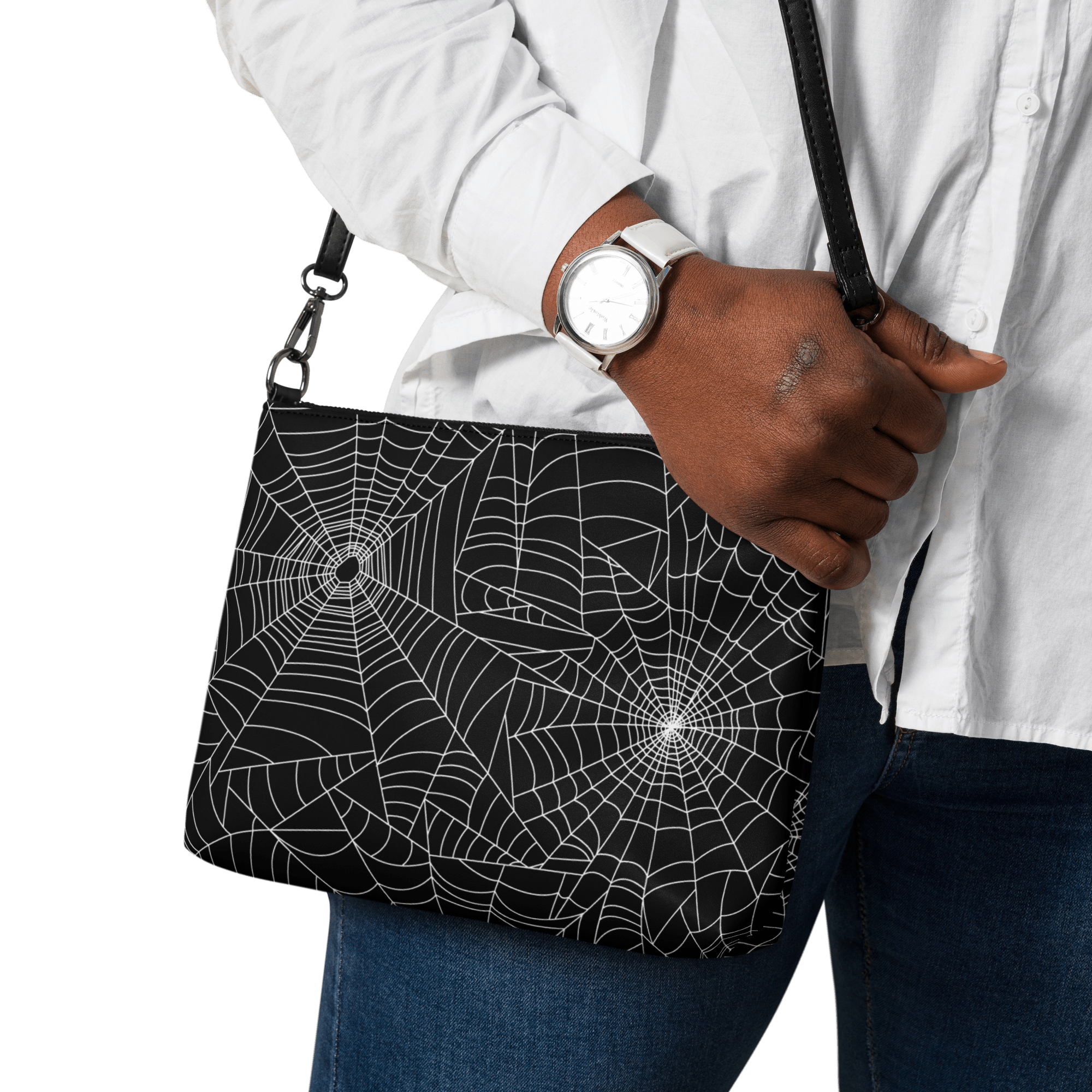 Web Weaver Crossbody Bag by Goth Cloth Co.