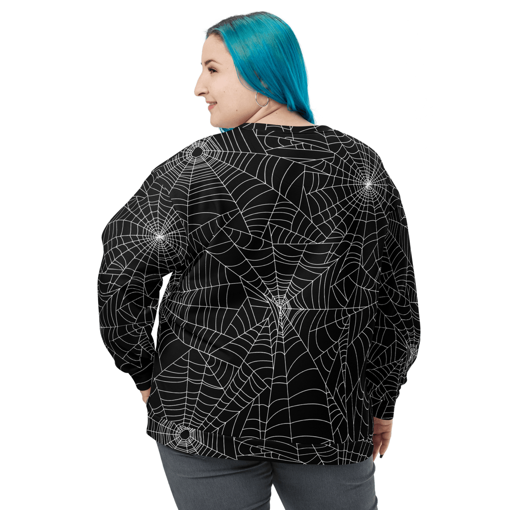 Web Weaver Unisex Sweatshirt by Goth Cloth Co.