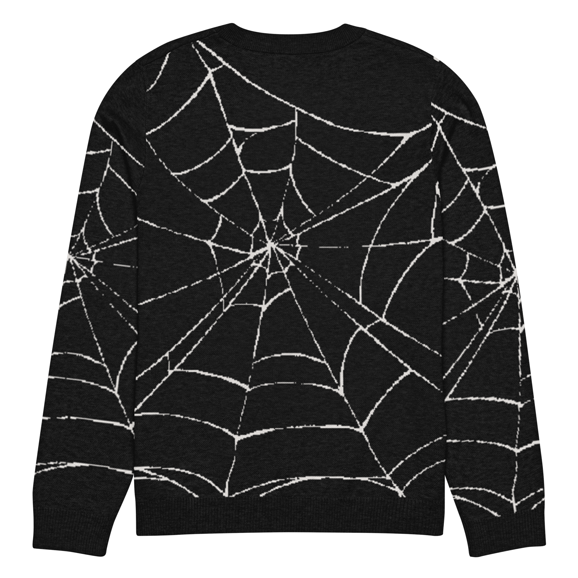 Web Weaver Knit Crew Neck Sweater by Goth Cloth Co.