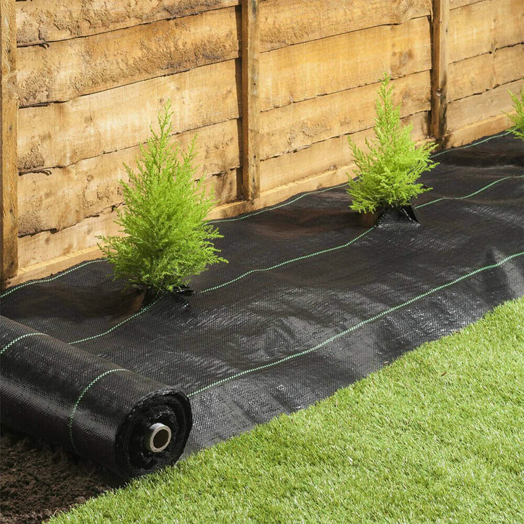Weed Barrier Landscape Gardening Mat Fabric Woven by DailySale