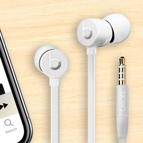 Beats by Dr. Dre White UrBeats3 MQFV2LL/A 3.5mm Connector Wired Earphones (Refurbished) by DailySale