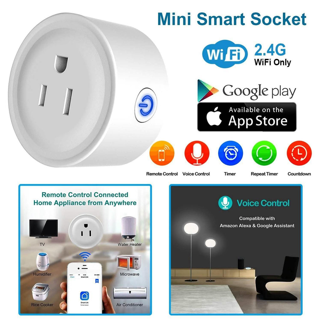 WiFi Smart Socket APP Plug Outlet Remote by DailySale