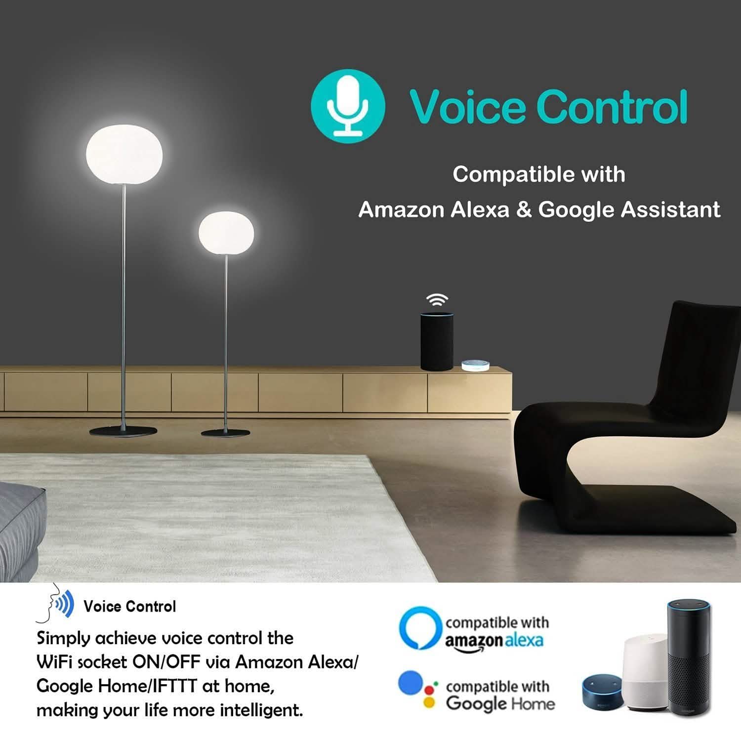 WiFi Smart Socket APP Plug Outlet Remote by DailySale