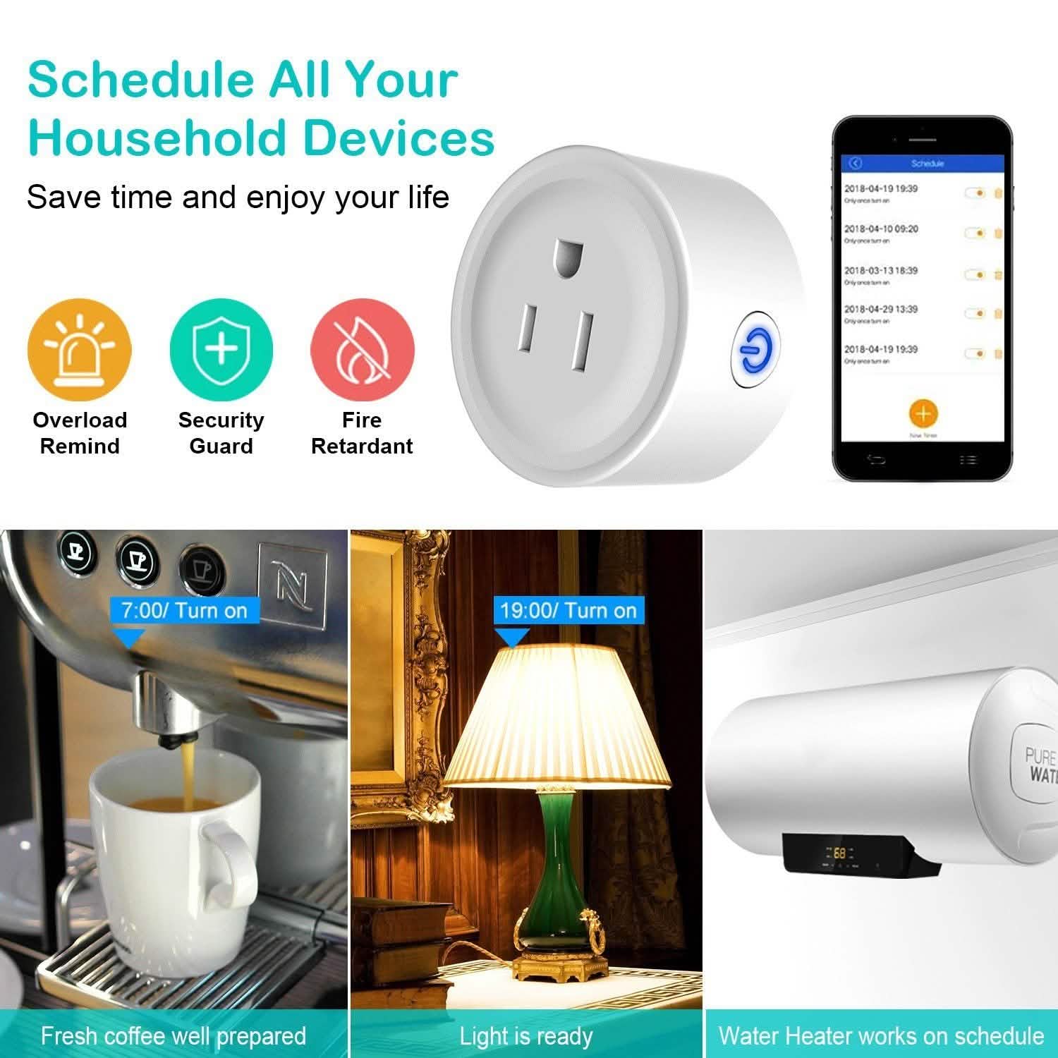 WiFi Smart Socket APP Plug Outlet Remote by DailySale