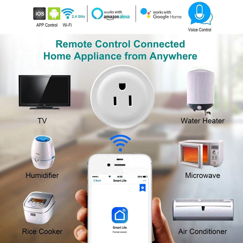 WiFi Smart Socket APP Plug Outlet Remote by DailySale