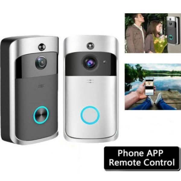 WiFi Wireless Video Doorbell Two-Way Talk Smart PIR Door Bell Security Camera HD by DailySale