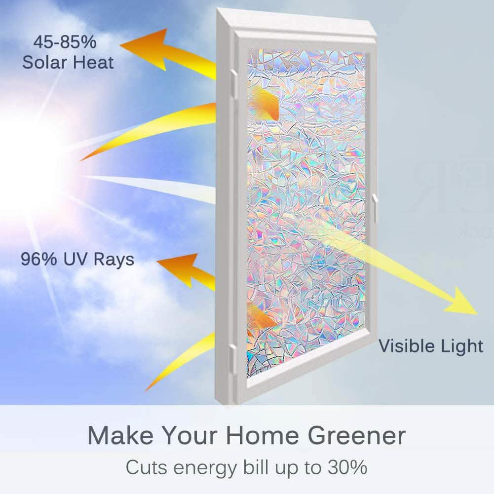 Window Privacy Film Static Window Sticker by DailySale