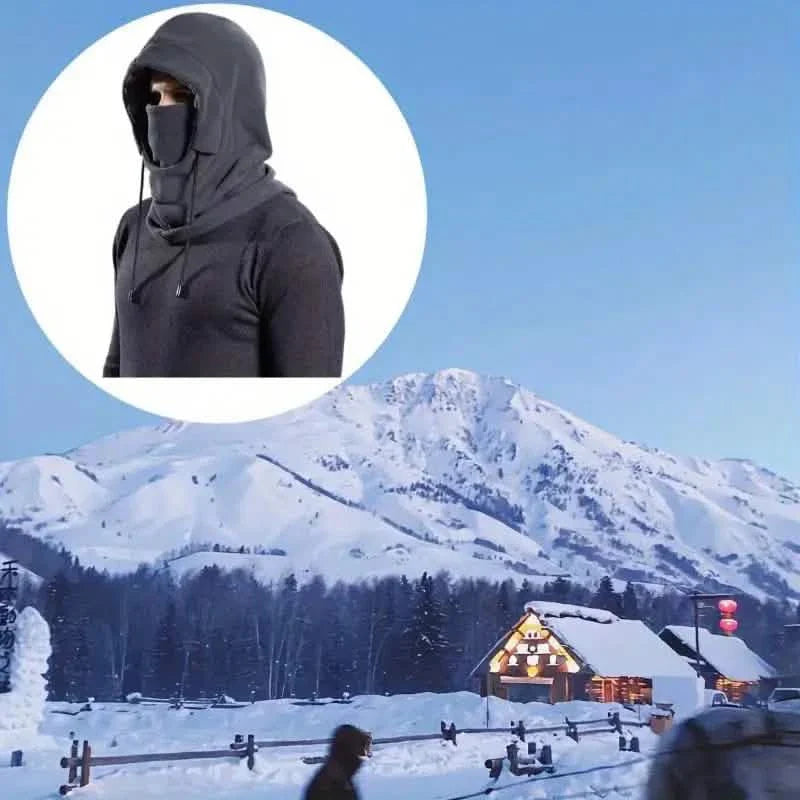 Winter Balaclava Hooded Scarf - Warm Neck Gaiter with Hood by DailySale