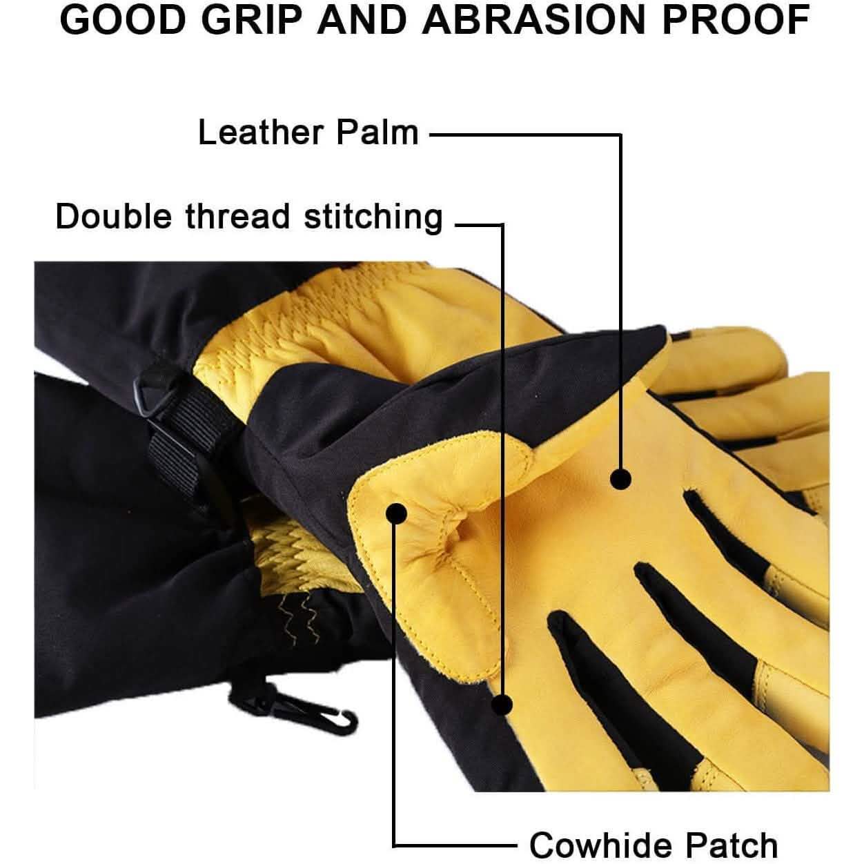Winter Ski Thermal Gloves for Men and Women by DailySale
