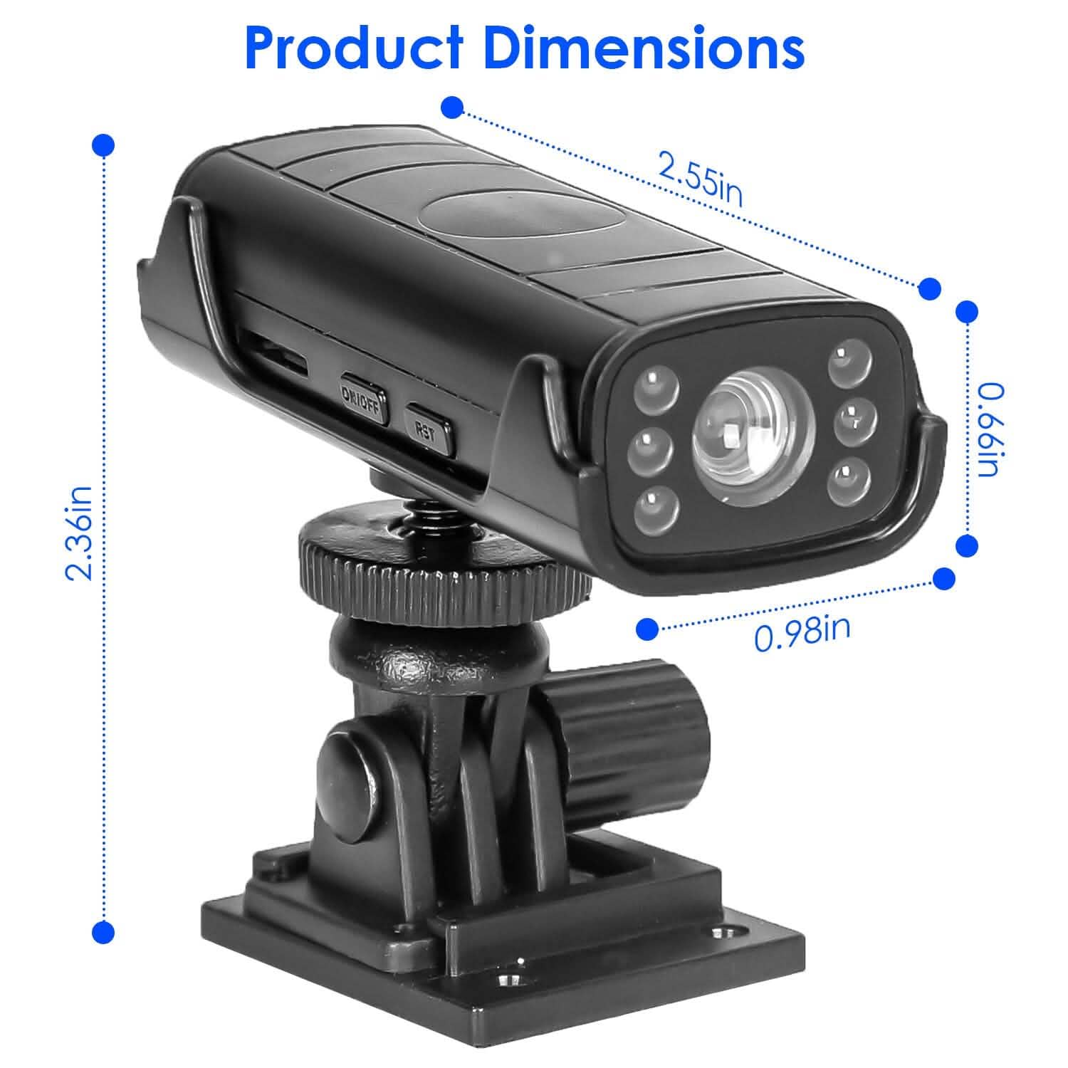 Wireless Camera Reverse Hitch Guide with Flexible Adhesive Base by DailySale