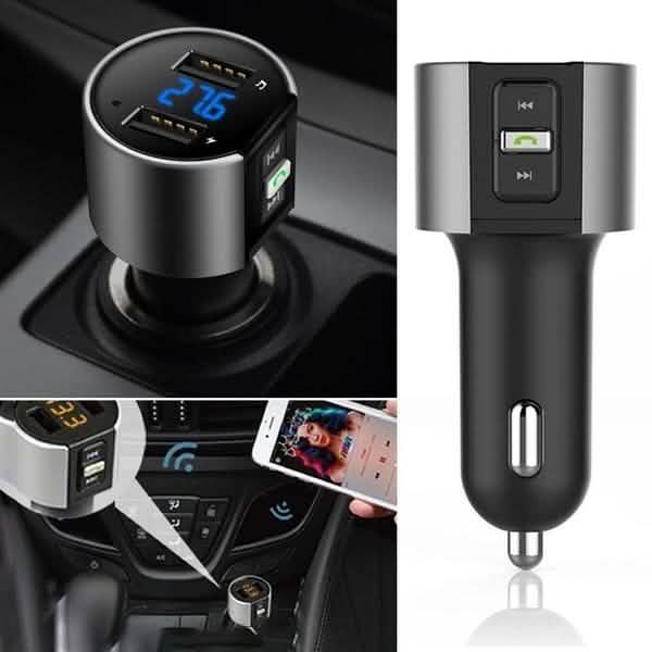 Wireless Car Mp3 FM Transmitter USB Charger by DailySale