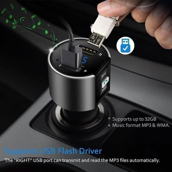 Wireless Car Mp3 FM Transmitter USB Charger by DailySale